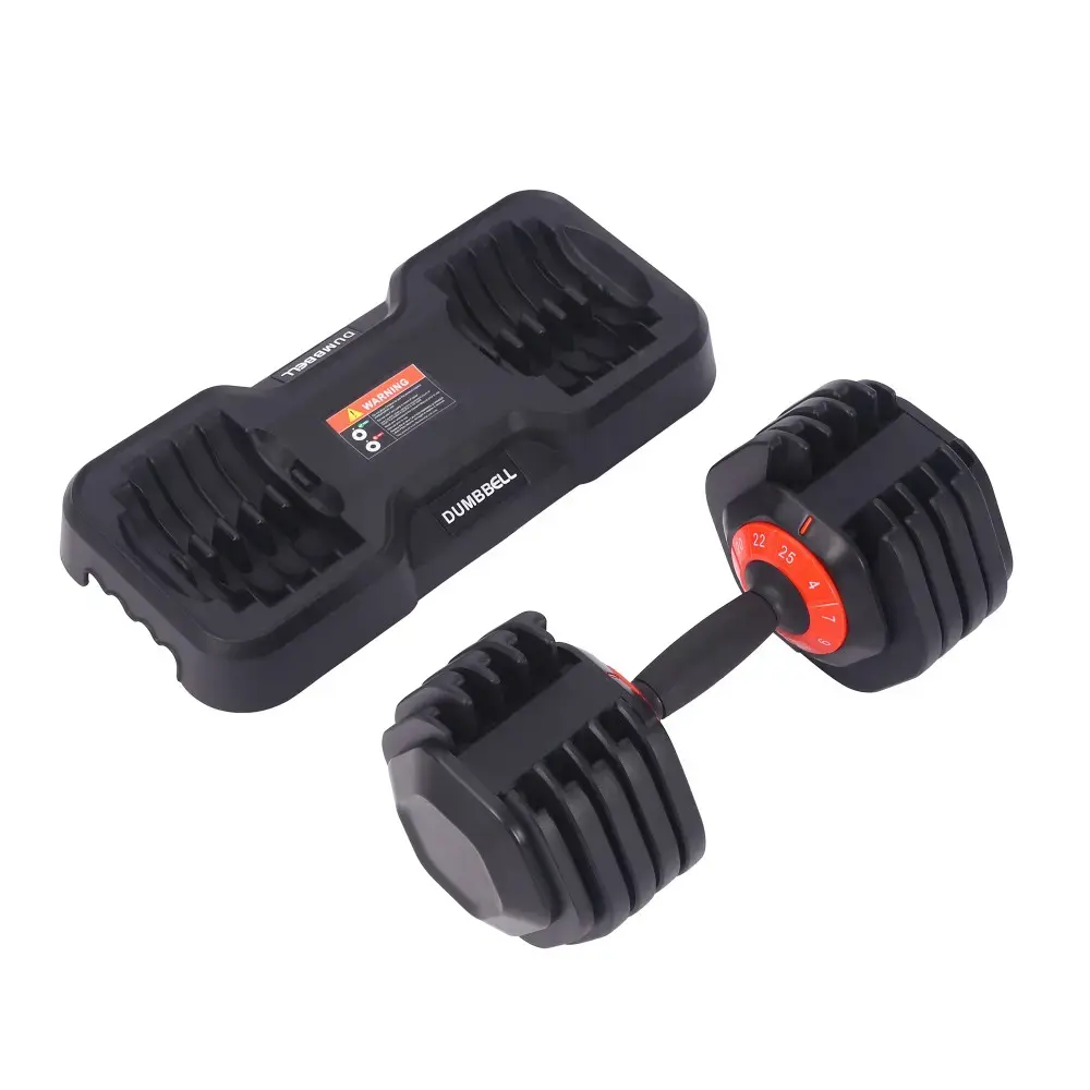 The superior performance of the chuck design in fixing dumbbell plates