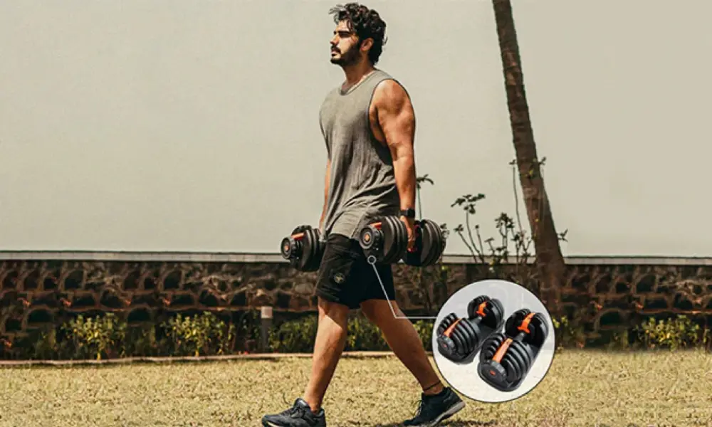 Dumbbell exercise method (5)