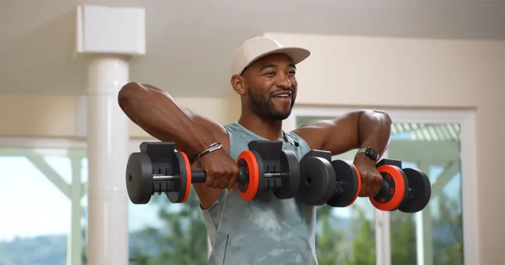 Dumbbell exercise method (2)